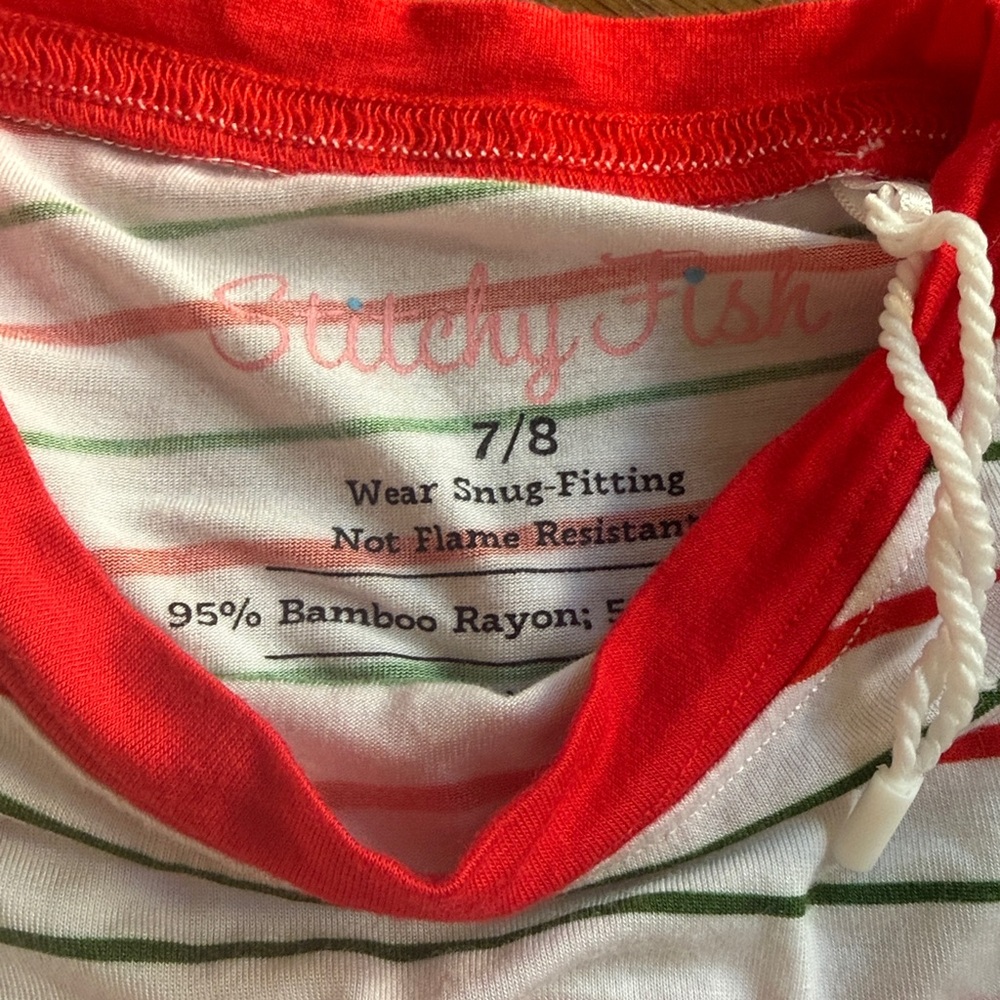 Stitchy Fish PJs - Picture 2 of 3